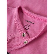 NAME IT Kortærmet Wrap BodyVubie Strawberry Moon Ladybug